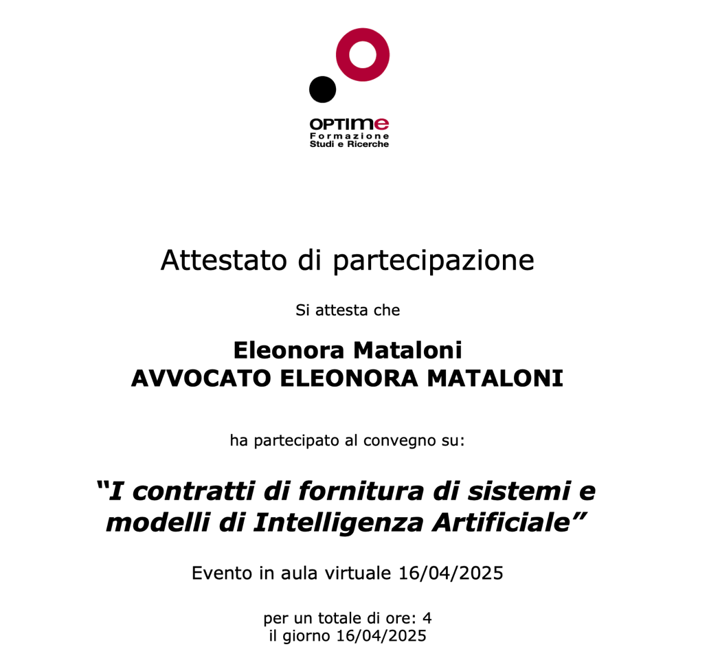 Attestato